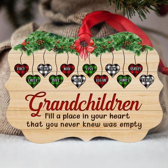Grandchildren Fill A Place In Your Heart Personalized - Thegiftio UK
