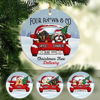Christmas Tree Delivery Personalized Ornament - Thegiftio UK