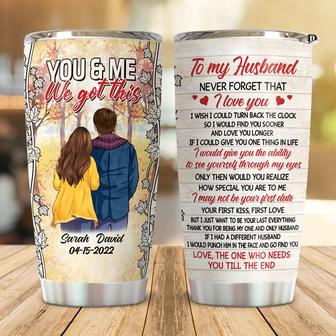 Personalized Tumbler Cup for Couples - Thegiftio UK