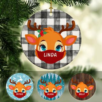 Baby Reindeer Personalized Ornament - Christmas Gift - Thegiftio UK