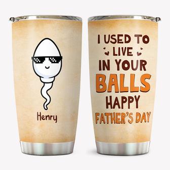 Personalized Tumbler Cup for Dad's Day - Thegiftio UK