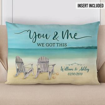 You And Me We Got This Personalized Pillow - Couples Gift - Thegiftio UK