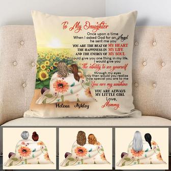 When I Asked God for an Angel Custom Pillow - Gift for Kids - Thegiftio UK