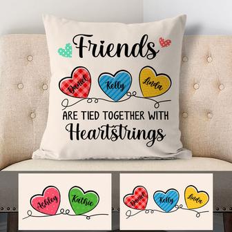 Friends Are Tied Together Custom Pillow - Christmas Gift - Thegiftio UK
