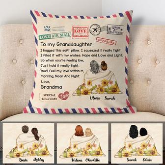 Hugged This Soft Custom Pillow - Gift for Daughter - Thegiftio UK