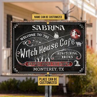 Witch House Cafe Custom Metal Sign - Gift for Coffee Lovers - Thegiftio UK