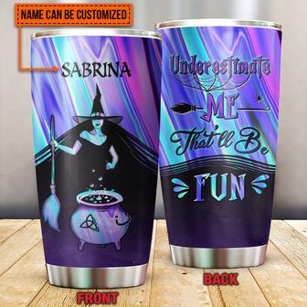 Witch That'll Be Fun Custom Tumbler - Gift for Witch - Thegiftio UK