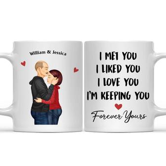I Met You I Liked You Personalized Mug - Gift for Spouse - Thegiftio UK