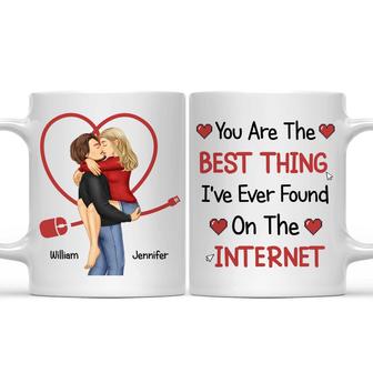 Kissing Couple Best Thing On The Internet Custom Mug - Gift - Thegiftio UK