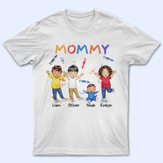 Nana Papa Mommy Daddy Personalized T-Shirt - Birthday Gift - Thegiftio UK