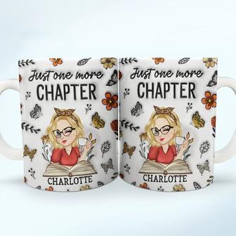 Just One More Chapter Personalized Mug - Gift for Readers - Thegiftio UK
