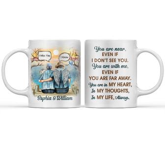 You Are Near Widow Old Couple Personalized Mug - Gift - Thegiftio UK