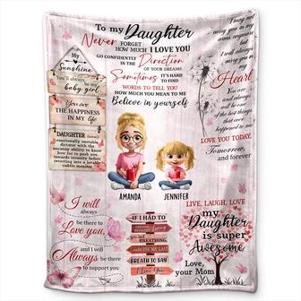 You Are The Happiness In My Life - Personalized Fleece Blanket, Sherpa Blanket - Thegiftio UK