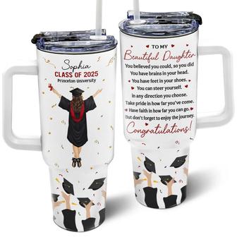 You Believed You Could So You Did Custom Tumbler - Gift - Thegiftio UK