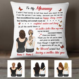 Personalized Pillow for Mom and Daughter - Thegiftio UK