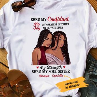 Personalized BWA Friends My Confidant T Shirt - Thegiftio UK