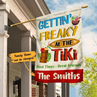Personalized Gardening Flag for Tiki Lovers - Thegiftio UK