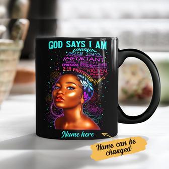 Personalized BWA God Says Mug - Thegiftio UK