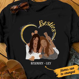 Personalized BWA Friends Besties T Shirt - Thegiftio UK