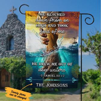 Personalized Garden Flag for Jesus Lovers - Thegiftio UK