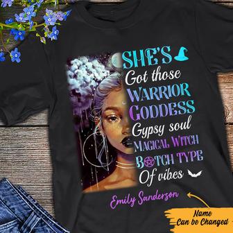 Personalized BWA Witch Got Those Warrior T Shirt - Thegiftio UK