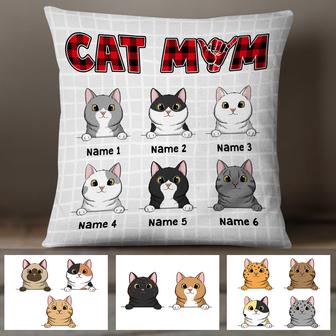 Personalized Cat Mom Pillow for Cat Lovers - Thegiftio UK