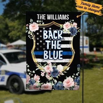 Personalized Police House Flag for Law Enforcement Support - Thegiftio UK