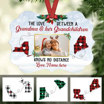 Personalized Grandma Long Distance MDF Benelux Ornament NB121 87O47 - Thegiftio UK