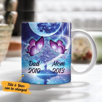 Personalized Butterfly Memorial Mug - Thegiftio UK