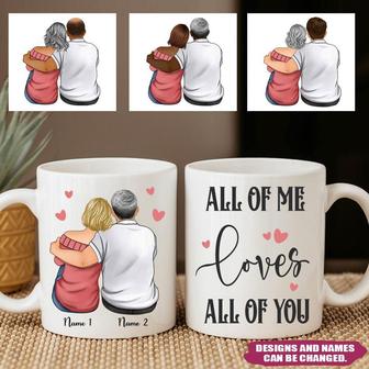 All Of Me Personalized Anniversary Mug - Gift for Couples - Thegiftio UK