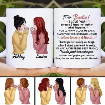 To My Bestie Gentle Girls Personalized Mug - Thegiftio UK