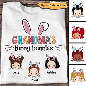 Easter Peeking Kids Personalized Shirt - Gift for Family - Thegiftio UK