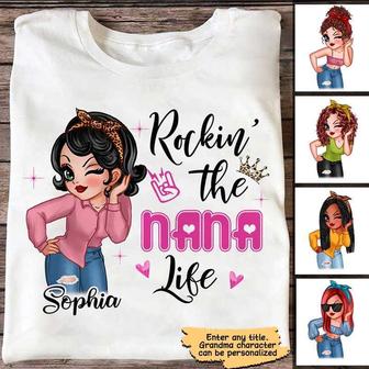 Grandma Life Sassy Girl Custom T-Shirt - Gift for Grandma - Thegiftio UK