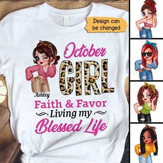 Leopard Sassy Girl Birthday Gift Custom T-Shirt - Gift - Thegiftio UK