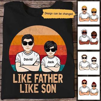 Like Father Like Son Custom T-Shirt - Gift for Dad - Thegiftio UK
