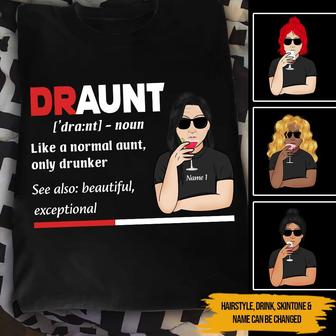 Draunt Like A Normal Aunt Custom T Shirt - Gift for Aunt - Thegiftio UK