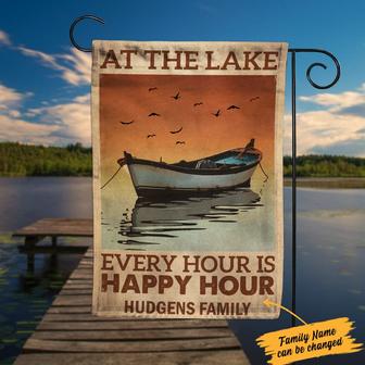 Personalized Garden Flag for Lake Lovers - Thegiftio UK
