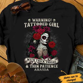 Personalized Skull T Shirt - Thegiftio UK