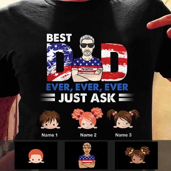 Personalized Dad Grandpa T Shirt - Thegiftio UK