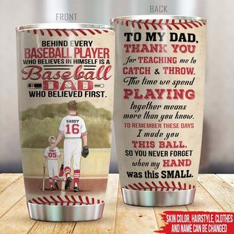 Baseball Custom Tumbler - Gift for Coaches and Teachers - Thegiftio UK