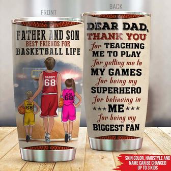 Basketball Custom Tumbler - Gift for Basketball Friends - Thegiftio UK