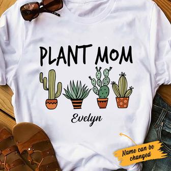 Personalized Crazy Plant Lady T Shirt - Thegiftio UK