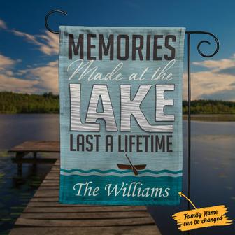 Personalized Garden Flag for Lake Lovers - Thegiftio UK