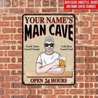 Beer Personalized Metal Sign - Gift for Good Friends - Thegiftio UK