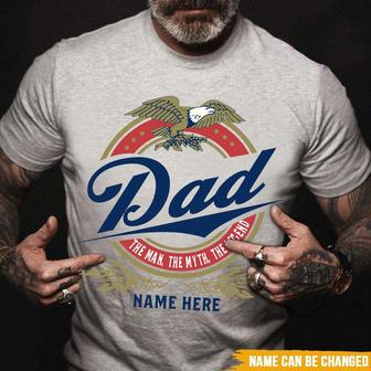 The Man The Myth Legend Custom T-Shirt - Gift for Dad - Thegiftio UK