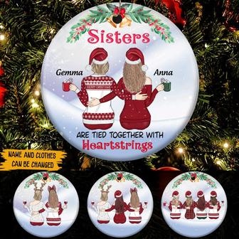Best Friend Custom Ornament - Gift for Best Friends Forever - Thegiftio UK