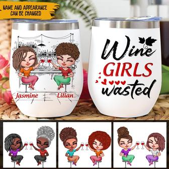 Best Friend Tumbler Custom Wine Tumbler - Gift for Girls - Thegiftio UK