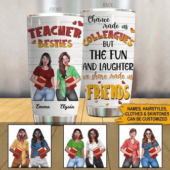 Best Friends Personalized Tumbler - Gift for Teachers - Thegiftio UK