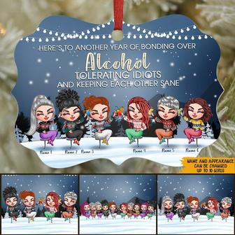 Bestie Christmas Personalized Ornament - Best Friend Gift - Thegiftio UK
