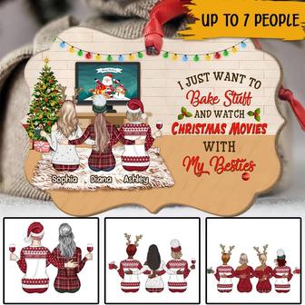 Bestie Christmas Personalized Ornament - Best Friends Gift - Thegiftio UK